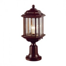 
                                        Stalp de iluminat ornamental Nuvola 2 KL 5473, 1 x E27, H 43 cm, maro, vintage                                    