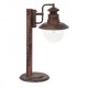 
                                        Stalp de iluminat ornamental Odessa 8165, 1 x E27, H 53.5 cm, maro antic, vintage                                    