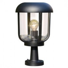 
                                        Stalp de iluminat ornamental Tolson KL138002, 1 x E27, H 37.5 cm, negru, modern                                    