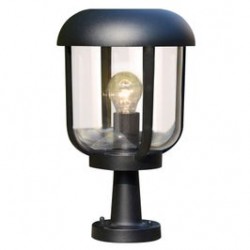 
                                        Stalp de iluminat ornamental Tolson KL138002, 1 x E27, H 37.5 cm, negru, modern                                    