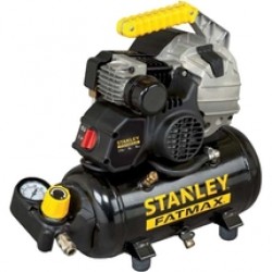 Stanley  HY 227/8/6E - Compresor, cu ulei, 1500 W, 6 l, 222 l/min, 8 bar