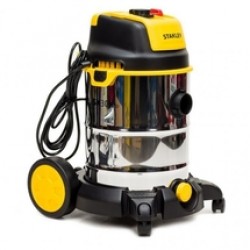 Stanley  SXVC30XTDE - Aspirator umed-uscat, 1600 W, 190 mbar, 30 l, priza scule electrice