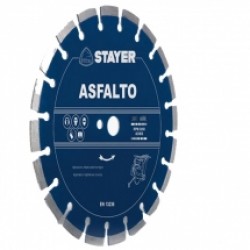 Stayer  ASFALTO - Set discuri diamantate de taiere, 400x25.4x- mm, taiere umeda, 2 bucati