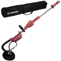 Stayer  LP 710 E - Slefuitor pentru pereti, 710 W, 225 mm, tija telescopica, geanta textila, accesorii