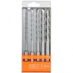 Sthor  23988 - Set burghie SDS-Plus, 5-12  mm, 5 bucati