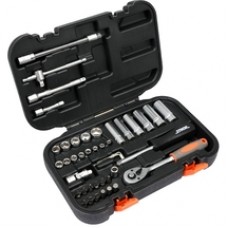 Sthor  58641 - Set capete de insurubare si chei tubulare, mixt, 42 bucati