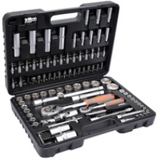 Sthor  58687 - Set capete de insurubare si chei tubulare, mixt, 94 bucati