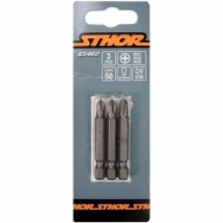 Sthor  65462 - Set capete de insurubare, profil PH, 3 bucati