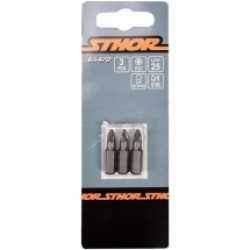 Sthor  65470 - Set capete de insurubare, profil PZ1, 3 bucati