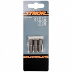 Sthor  65505 - Set capete de insurubare, profil HEX8, 3 bucati