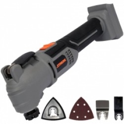 Sthor  78151 - Multicutter fara acumulatori si incarcator, Li-Ion, 20 V, - Ah, accesorii