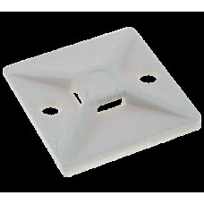 SUPORT CU ADEZIV PENTRU BRIDE MT-25 (100BUC) ALB