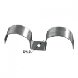  SUPORT DUBLU 'FIX' PENTRU TEVI SI CABLURI, BANDA 20x1.5mm