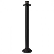 
                                        Suport stalp de ilumina ornamental Sfera, H 100 cm, negru                                    
