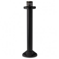 
                                        Suport stalp de ilumina ornamental Sfera, H 50 cm, negru                                    