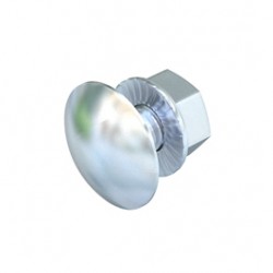 Surub cap rotund FRS 10 x 25 F TPS 6407536, otel, M10 x 25 mm