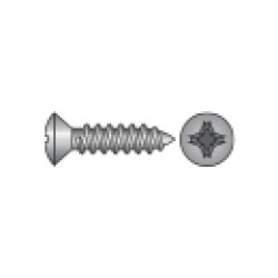  SURUB CU CAP SEMIINECAT PENTRU TABLA DIN 7983, INOX A2