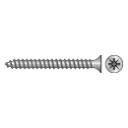  SURUB “PAL” TOTAL FILETAT CU CAP INECAT, OTEL, ZINCAT ALB