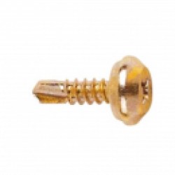  SURUB PENTRU FERESTRE PVC 100 KOMMERLING, OTEL, ZINCAT GALBEN