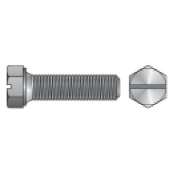  SURUB TOTAL FILETAT CU CAP HEXAGONAL CRESTAT DIN 933, OTEL GR.8.8, ZINCAT