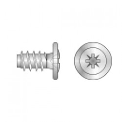  SURUBURI DE FIXARE CU EURO-FILET, OTEL, ZINCAT