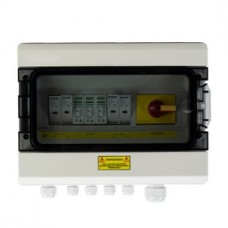 Tablou PNI TRIM1-S de protectie si intrerupere AC si DC sistem solar monofazic, intrare 2 stringuri, iesire 1 string