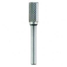 Tivoly  1031621 - Freza cu carburi metalice,  6x16x50 mm, tija 6 mm, forma A (cilindrica fara tais frontal), tais simplu