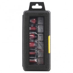 Tivoly  XT60642064006 - Set cutite frezat, tija 8 mm, ambalaj plastic, 6 bucati