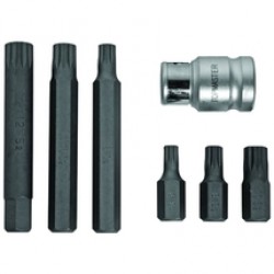 Topmaster  330351 - Set capete de insurubare, profil XZN, 7 bucati