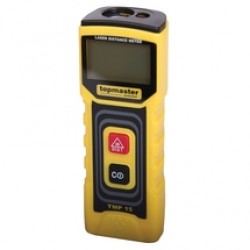 Topmaster  TMP 15 - Telemetru laser, 15 m, +/-2 mm/m, - valori memorate