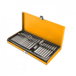 Trusa capete profil hexagon, torx, stelat 40 buc 20385