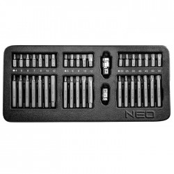 Trusa capete profil hexagon, torx, stelat 40 buc 84-236TOP