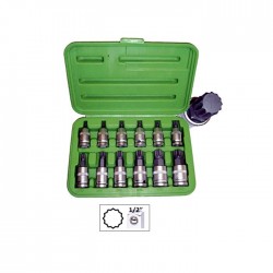 Trusa capete profil stelat 12 buc 1/2