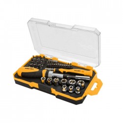 Trusa capete tubulare si surubelnite 42buc 20041