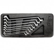 Trusa chei inelare cotite 8 buc 6-22 mm 84-233TOP