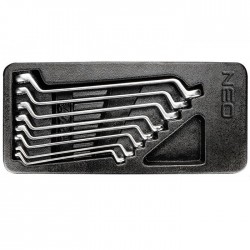 Trusa chei inelare cotite 8 buc 6-22 mm 84-233TOP