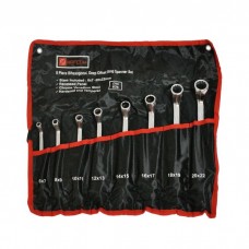 Trusa chei inelare cotite 8 buc 6-22 mm (husa) MAF