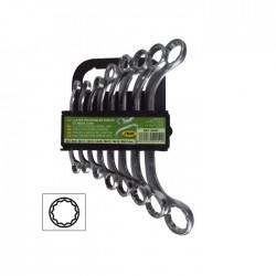 Trusa chei inelare semiluna 6 buc 6-22 mm 52451