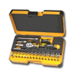  TRUSA DE SCULE 1/4”CU ANTRENOR ERGONIC CU CLICHET REVERSIBIL - TRUSA R-GO XL INCH