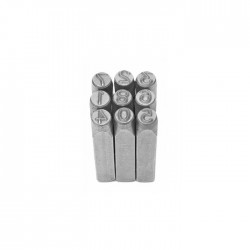 Trusa poansoane cifre 1.5 mm KEN5601150K CROM