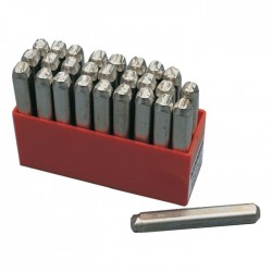 Trusa poansoane litere 2.5 mm KEN5606410K CROM