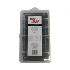 Tub termocontractabil negru, set 170 bucati