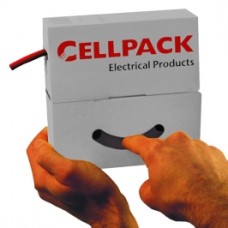 Tub termocontractabil subtire Cellpack, tip SB, fara adeziv, alb, 24 - 8 mm, rola 4 metri