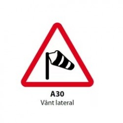 Vânt lateral, Indicator rutier