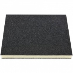 Vorel  07914 - Burete abraziv, 124x98x12 mm, granulatie 120