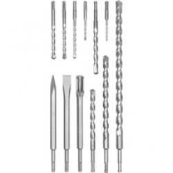 Vorel  23585 - Set SDS-Plus, 9 burghie, 3 dalti, fara cutie