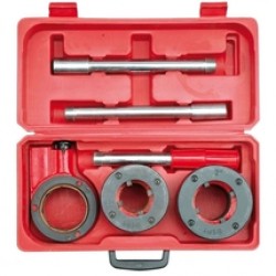 Vorel  55830 - Trusa filiere pentru tevi, 1 1/2 inch - 2 inch