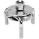 Vorel  57600 - Cheie pentru filtru de ulei, 3/8 inch, 65-110 mm