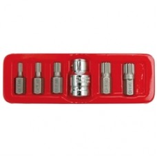 Vorel  66760 - Set capete de insurubare, profil SPLINE, 6 bucati