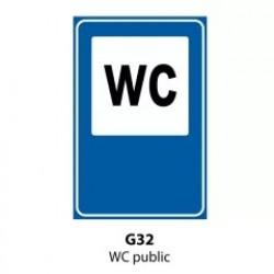 WC public, Indicator rutier
